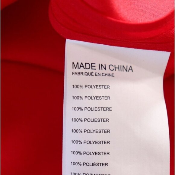 Club Monaco Women’s Small Cactus Flower Red Kharla Top Chemise Blouse Tank NWT - Picture 7 of 10